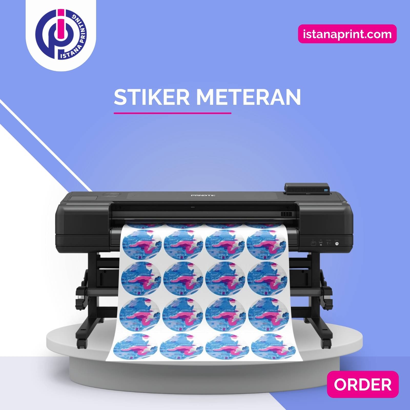Tempat Cetak Murah Stiker Meteran di Jakarta