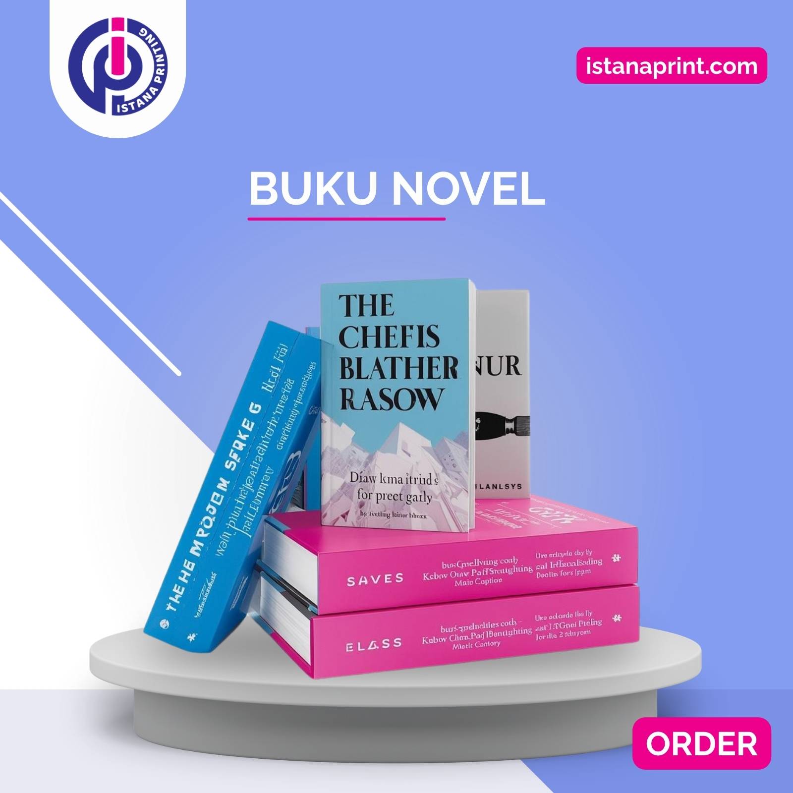 Tempat Cetak Murah Buku Novel di Jakarta