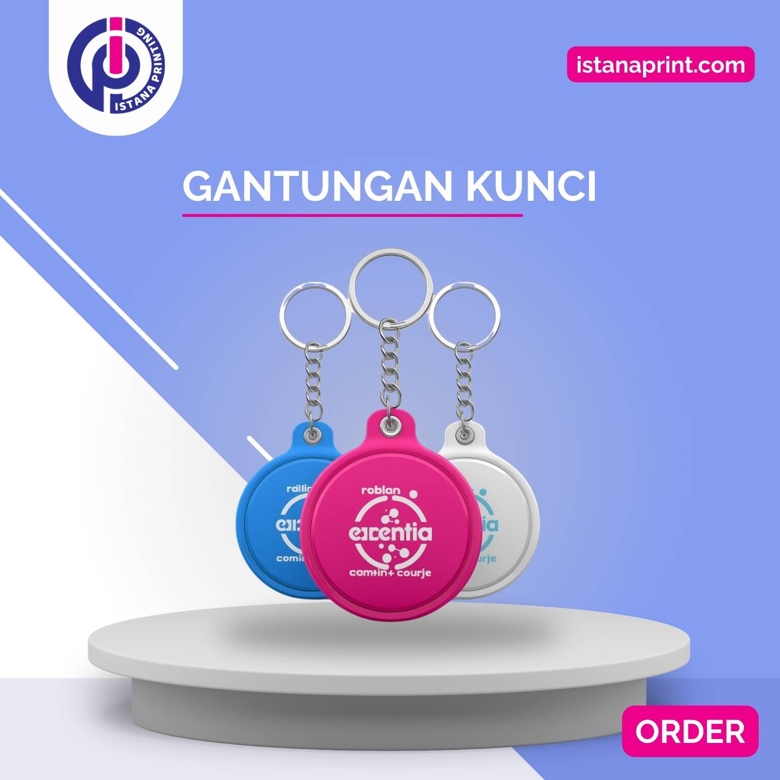 Tempat Cetak Murah Gantungan Kunci di Jakarta