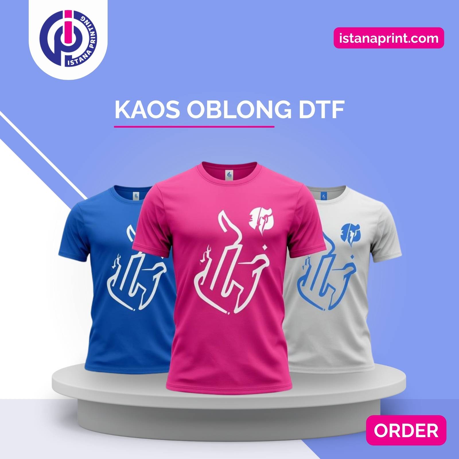 Tempat Cetak Murah Kaos Sablon DTF di Jakarta