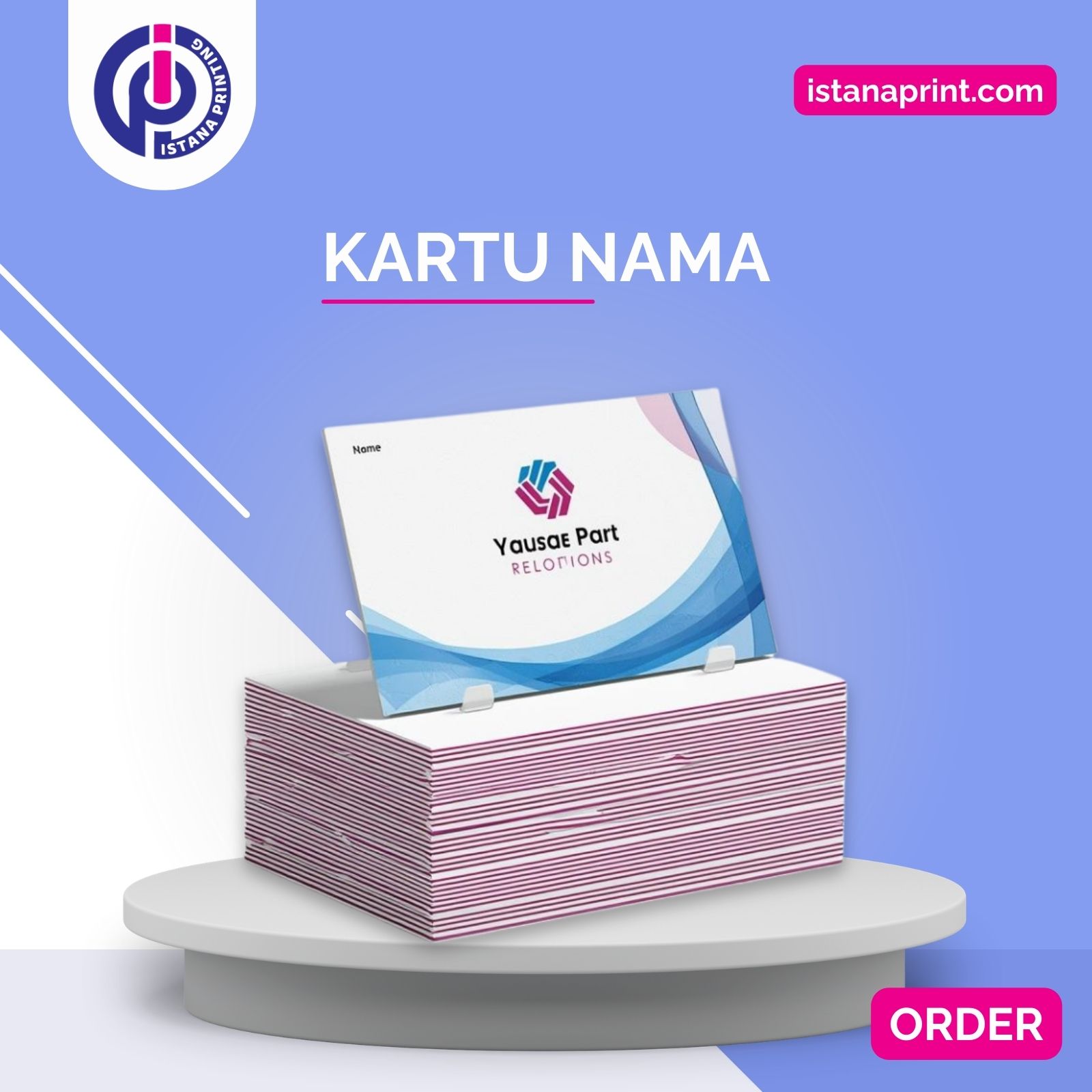 Tempat Cetak Murah Cetak Kartu Nama di Jakarta