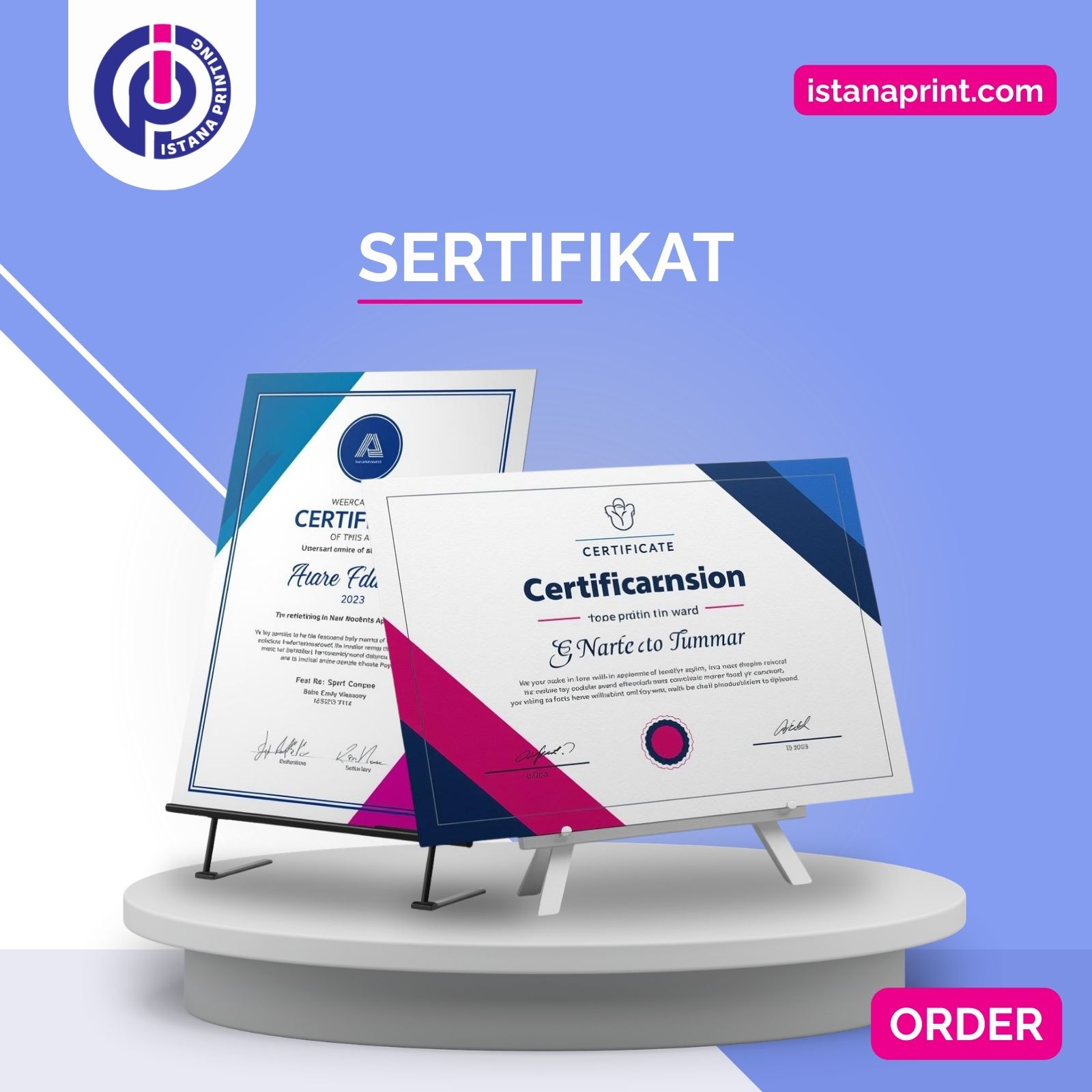 Tempat Cetak Murah Sertifikat di Jakarta